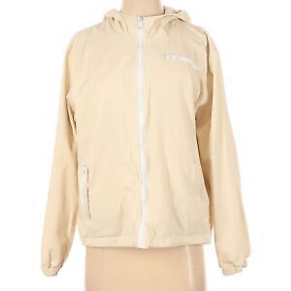 Brandy Melville Soft Yellow Windbreaker Jacket
